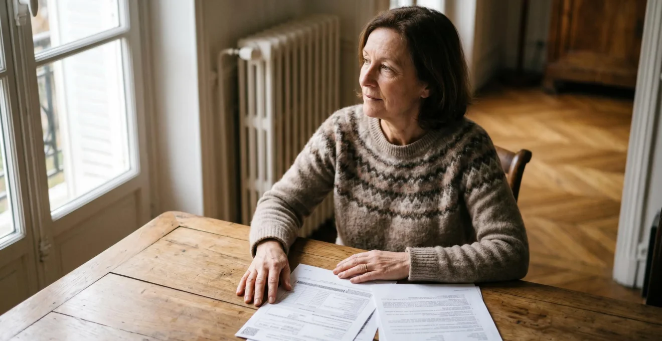 Personne senior consultant des documents officiels de retraite dans un environnement lumineux